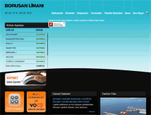 Tablet Screenshot of borusanlimani.com